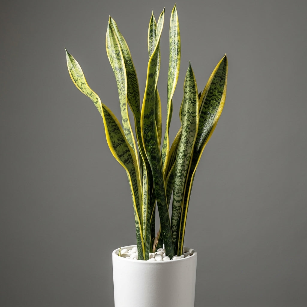 "Easy-Care Trio" Bundle | Snake Plant, Peace Lily & Golden Pothos